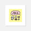 [Faraphic Studio] “Silly Squares” Art Print with Stand 💩