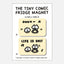 [Faraphic Studio] The "Tiny Commic" Series Magnet 💩