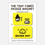 [Faraphic Studio] The "Tiny Commic" Series Magnet 💩