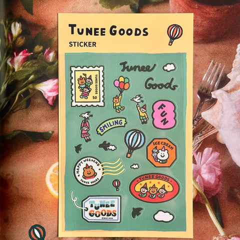 [TUNEE GOODS] Assorted Stickers 🧸🔖