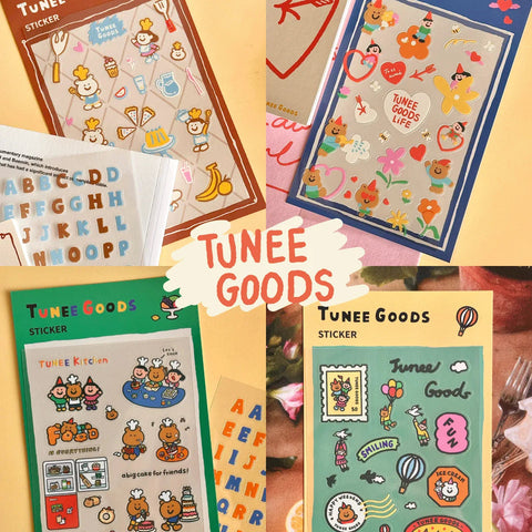 [TUNEE GOODS] Assorted Stickers 🧸🔖