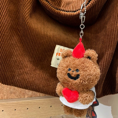 [TUNEE GOODS] Sweetheart Plush Charm 🧸❤️