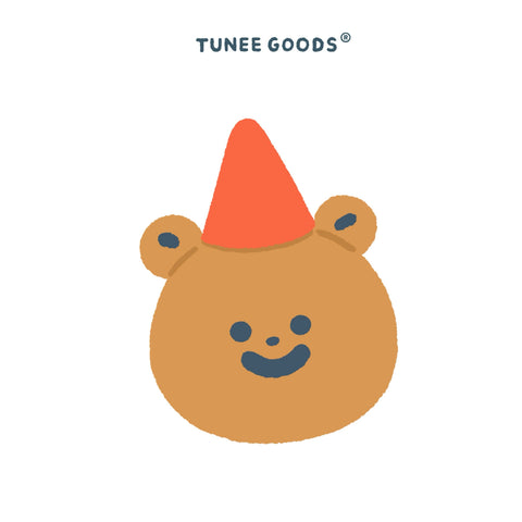 [TUNEE GOODS] TUNEE Bear Plush Pillow 🧸🎉