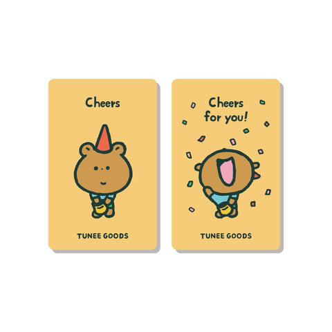 [TUNEE GOODS] Assorted Lenticular Card 🧸🎴
