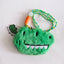 [ninigogo] Fluffy Crocodile Head Card Pouch