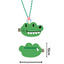 [ninigogo] Fluffy Crocodile Head Card Pouch
