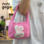 [ninigogo] Hand-Knitted Bunny Tote Bag