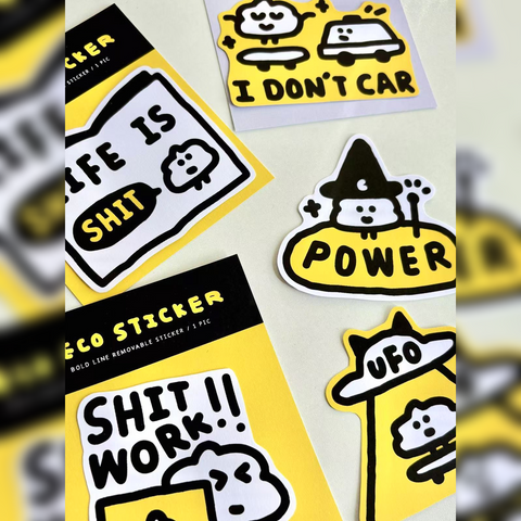 [Faraphic Studio] Silly Stickers 💩