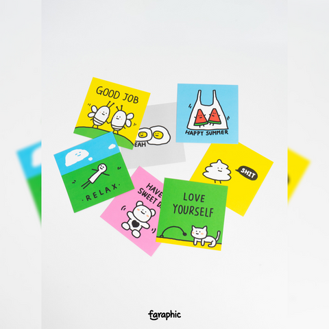 [Faraphic Studio] Silly Postcards 💩