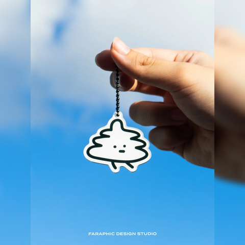 [Faraphic Studio] Silly Acrylic Charm 💩