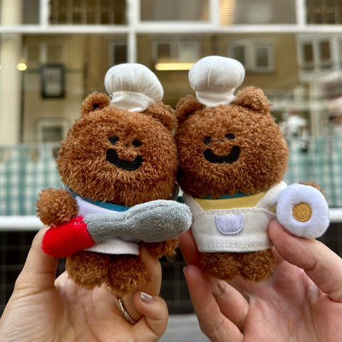 [TUNEE GOODS] “TUNEE Kitchen” Plush Bag Charm 🧸🍽️