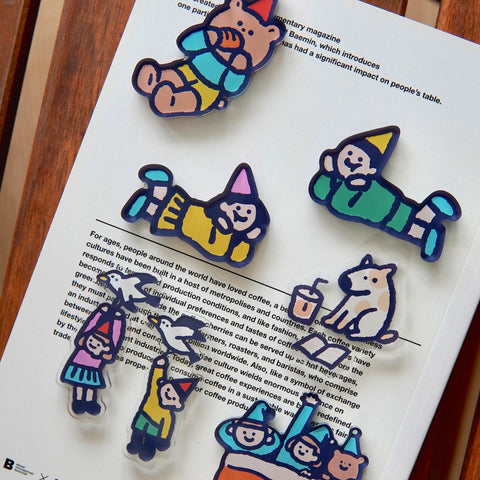 [TUNEE GOODS] Lifestyle Magnets 🧸🥖