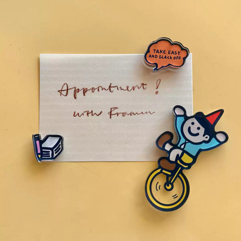 [TUNEE GOODS] "Office Life" Magnets 🧸💼